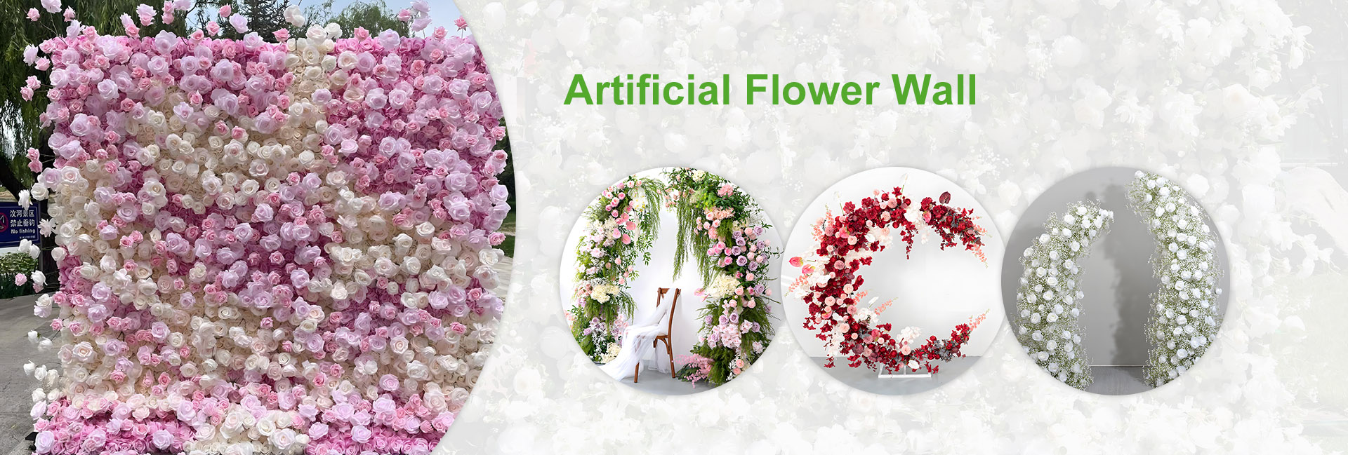 Artificial Flower Wall